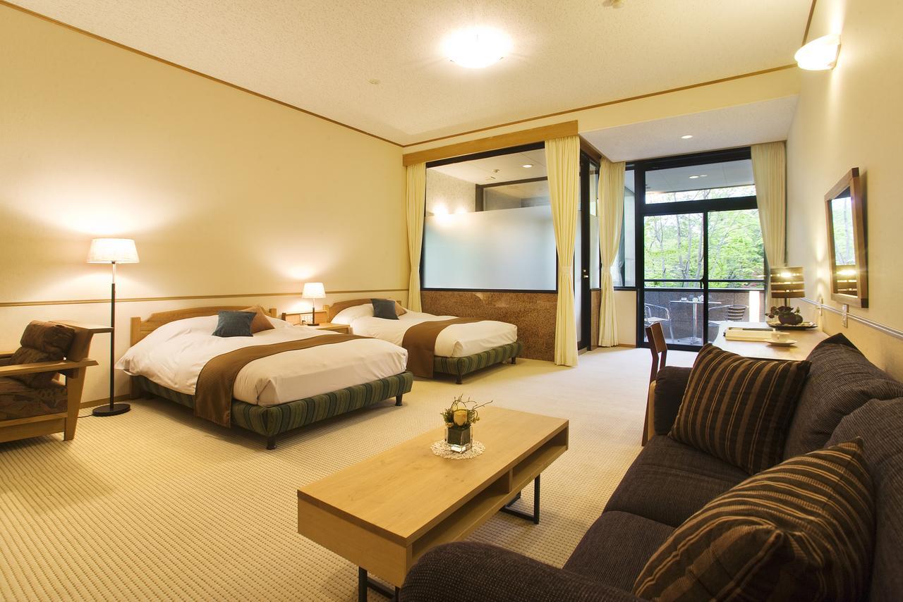 Nakao Kogen Hotel Kazaguruma Takayama  Bagian luar foto